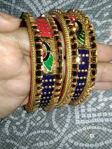 Navratri Vibrant Peacock Bangle