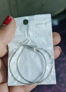 Alloy Round Hoop Earrings