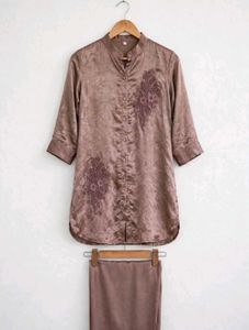 Elegant Silk Kurta Set