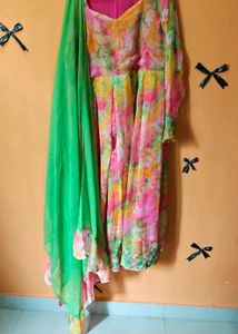 Vibrant Floral Print dress