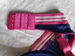 New Unused Stylish Sporty Blue &amp; Pink Push Up Bra
