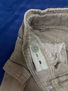 Khaki Cargo Mini Skirt