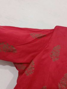 Vibrant Red Kurti