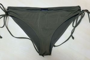 Olive Green Ruched Bikini