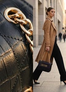 GUESS Chain Shoulder Bag