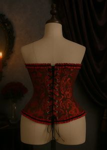 Gothic Red Princess Corset ♥️