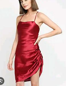 🔥🥵HOT MAROON BODYCON FOR WOMEN