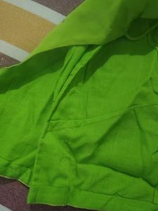 Designer Lime Green Blouse