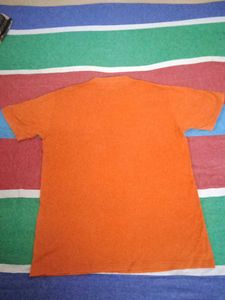 Vibrant Orange Fabrily Graphic Tee