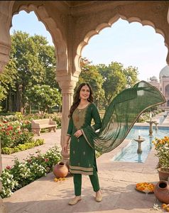 suit salwar fabric with dupatta