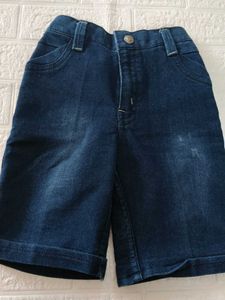 Classic Blue Denim Shorts