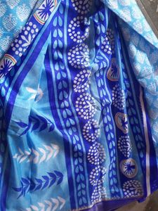 Beautiful Blue Saree
