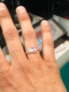 Pure Silver Ring (wt:- 1.800g)