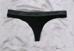 Calvin Klein Black Thong panty