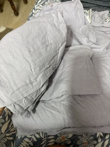 home centreSoft  Linen Blend Bed Sheets