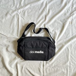 Dex Media Black Crossbody Bag
