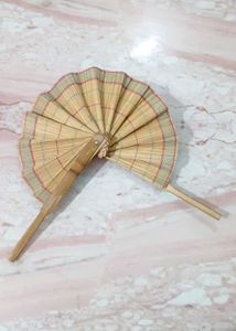 Handwoven Bamboo Fan