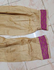 Ethnic Salwar With Pink Border