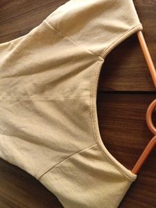 Square Neck Cropped Top