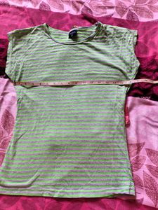 Comfy Striped Tee &amp; Floral Pyjama Set