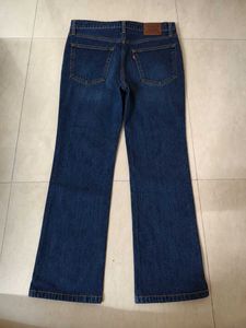 Blue Denim Bootcut Jeans