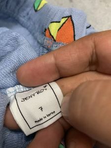 Cute Kite Print Baby Pants