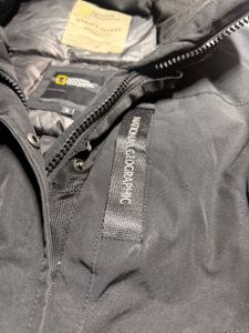 National Geographic Black Bomber Jacket