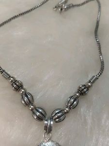 oxidised necklace