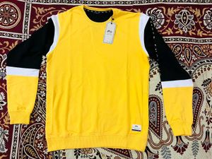 PETER ENGLAND Men Full Sleev Color Block Sweats*it