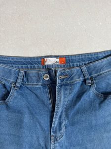 Women Classic Blue Denim Jeans