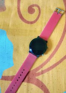 Stylish Red Strap digital Watch ⌚