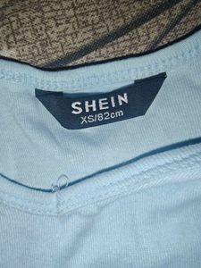 Light Blue V-Neck Tank Top