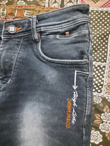 Stylish Dark Wash Denim Jeans
