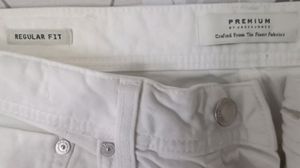 Jack And Jones Premium White Denim Shorts