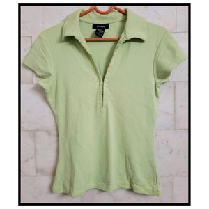 Express Green Top