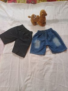 Combo Offer - Two Half Pants &amp; One Shirt