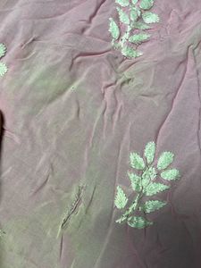 Chikankari Pink Kurta