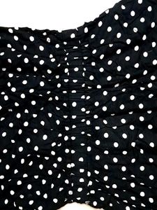 Stylish Black And White Streachable One Piece