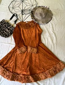 Mini Velvet Dress