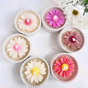 Daisy Candle Jar