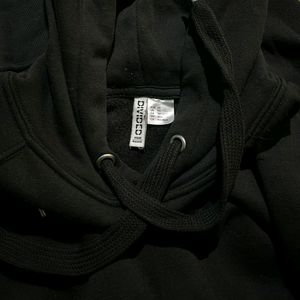 Hnm Black Hoodie Ladies