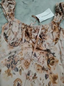 Floral Print Mini Dress