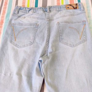 Light Wash Flare Jeans