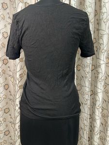 Black Crew Neck T-Shirt