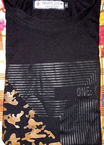 Black Tees M Size