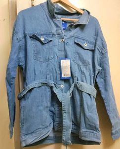 New blue saint brand denim jacket