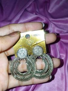 Boho Tribal Hoop Earrings 🍄🐸