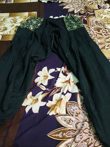 Embellished Black Kurta Set