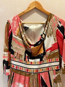 Beautiful Cowl Neck Mini Dress