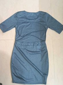 Light Blue Fitted Dress/never worn.
